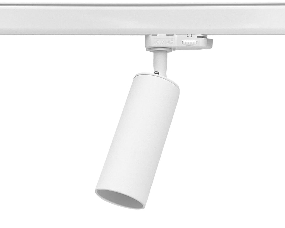 MODERN XL GU10 railspot wit voor 3-fase rail