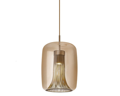 GU10 LUNARA HANGLAMP CILINDER BRONS