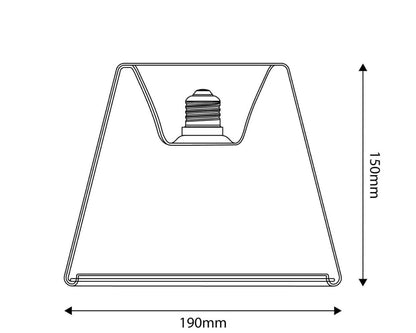 Ghost Cone hanglamp met smoke glas