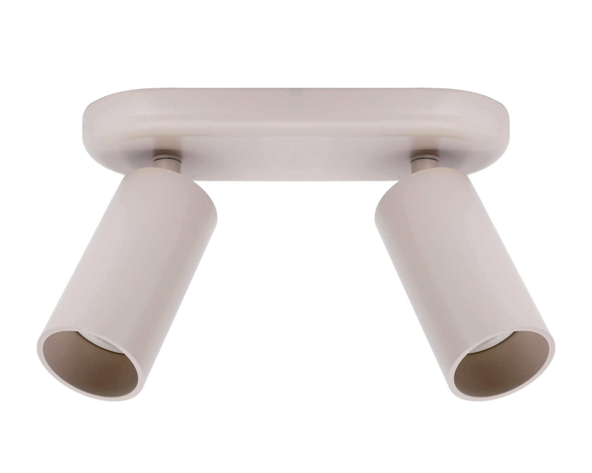 Beige luxon opbouwspot met GU10 fitting