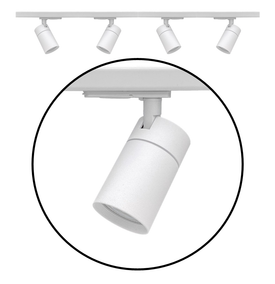 set 1m | voeding einde - COMPACT GU10 1-fase wit