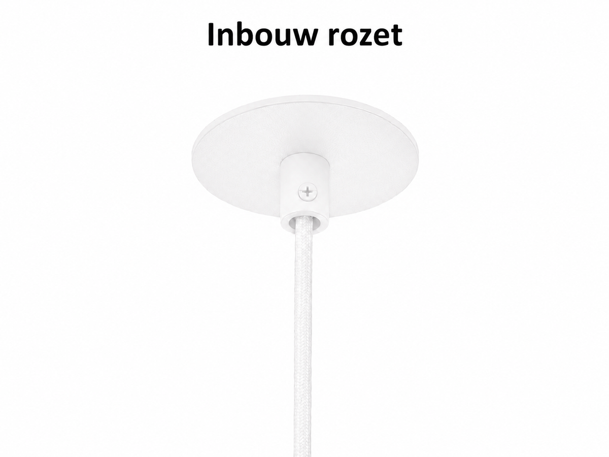LUXON E27 FITTING MET KABEL WIT