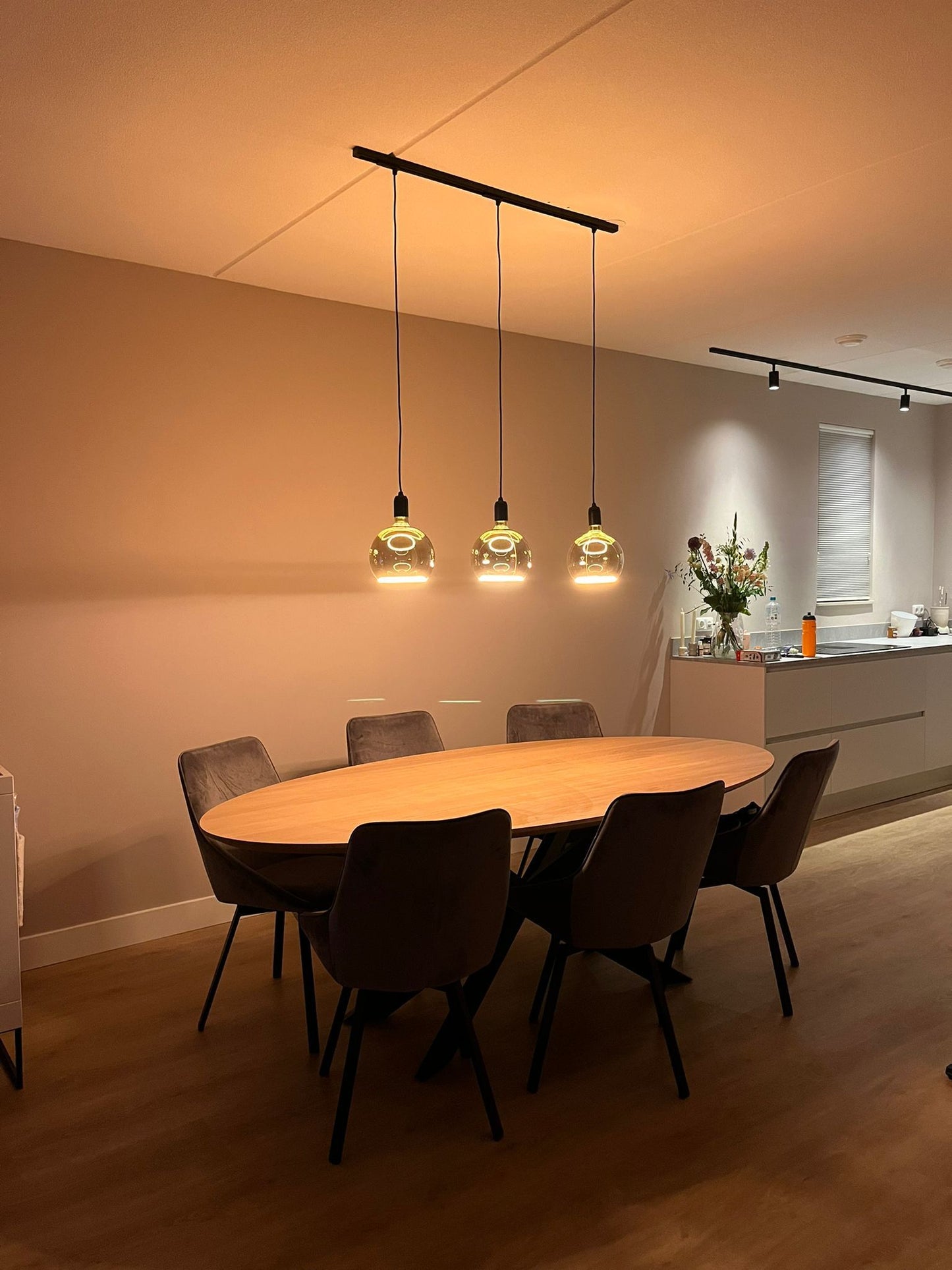 e27 fitting zwart voor 1-fase railverlichting