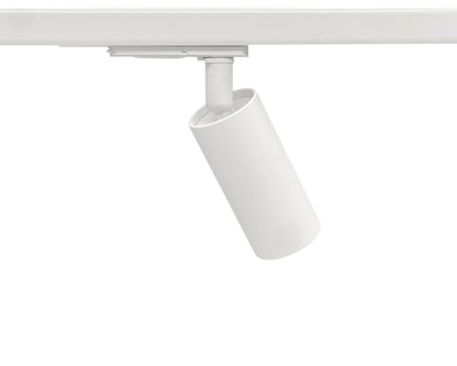 witte GU10 mini railspots voor rail van Nordic aluminium