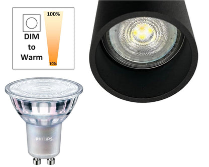 1fase railspot met GU10 fitting voor railverlichting