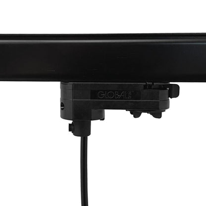 Hanglamp connector voor een 3-fase railverlichting systeem