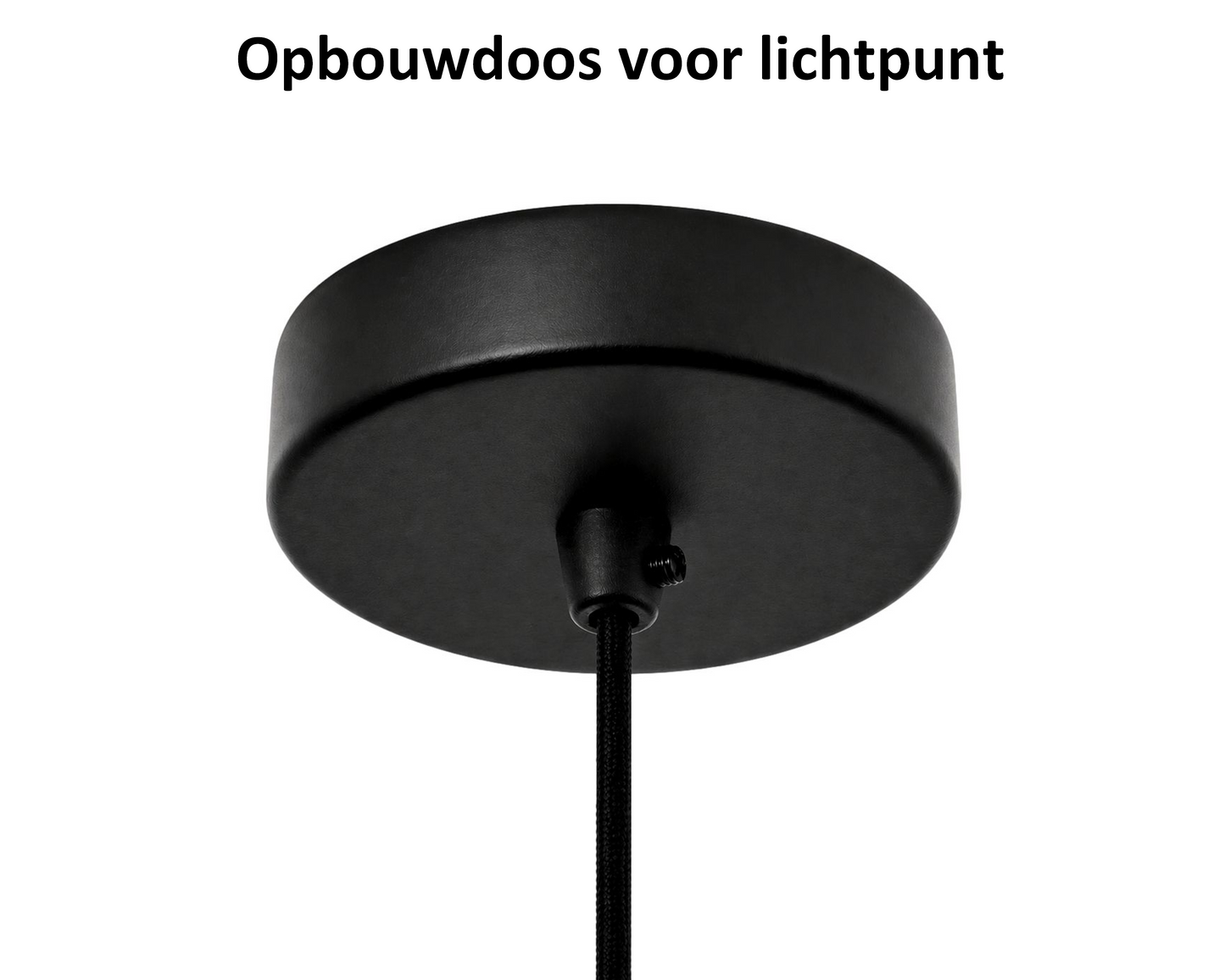 Opbouwdoos voor eigen hanglamp op te hangen