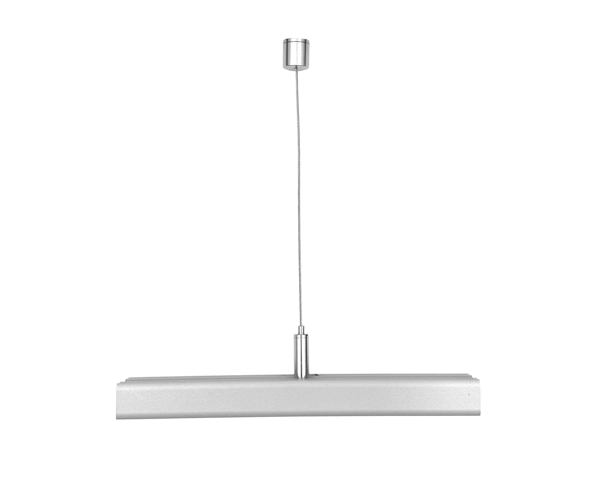 pendelset staaldraad railverlichting grijs
