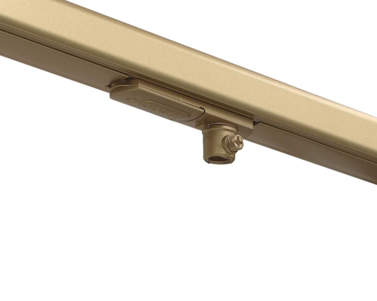 1fase rail Messing - hanglamp adapter mini