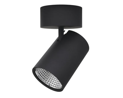 Opbouwspot POLARIS II - zwart - 3000K
