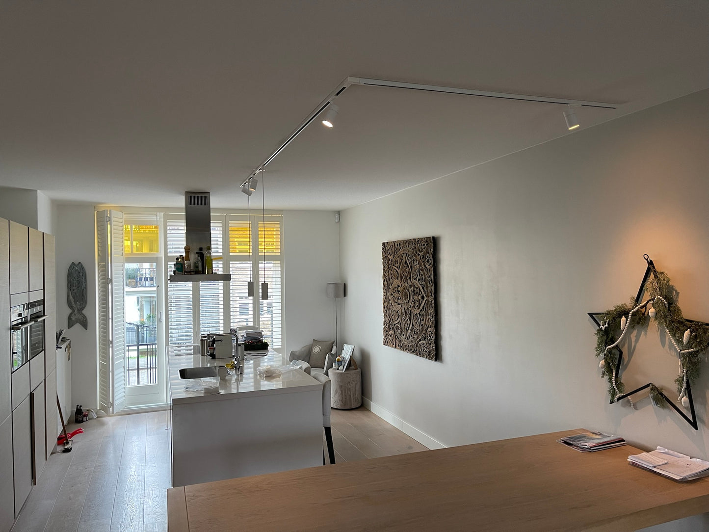 HANGLAMP PENDEL MODERN XL WIT