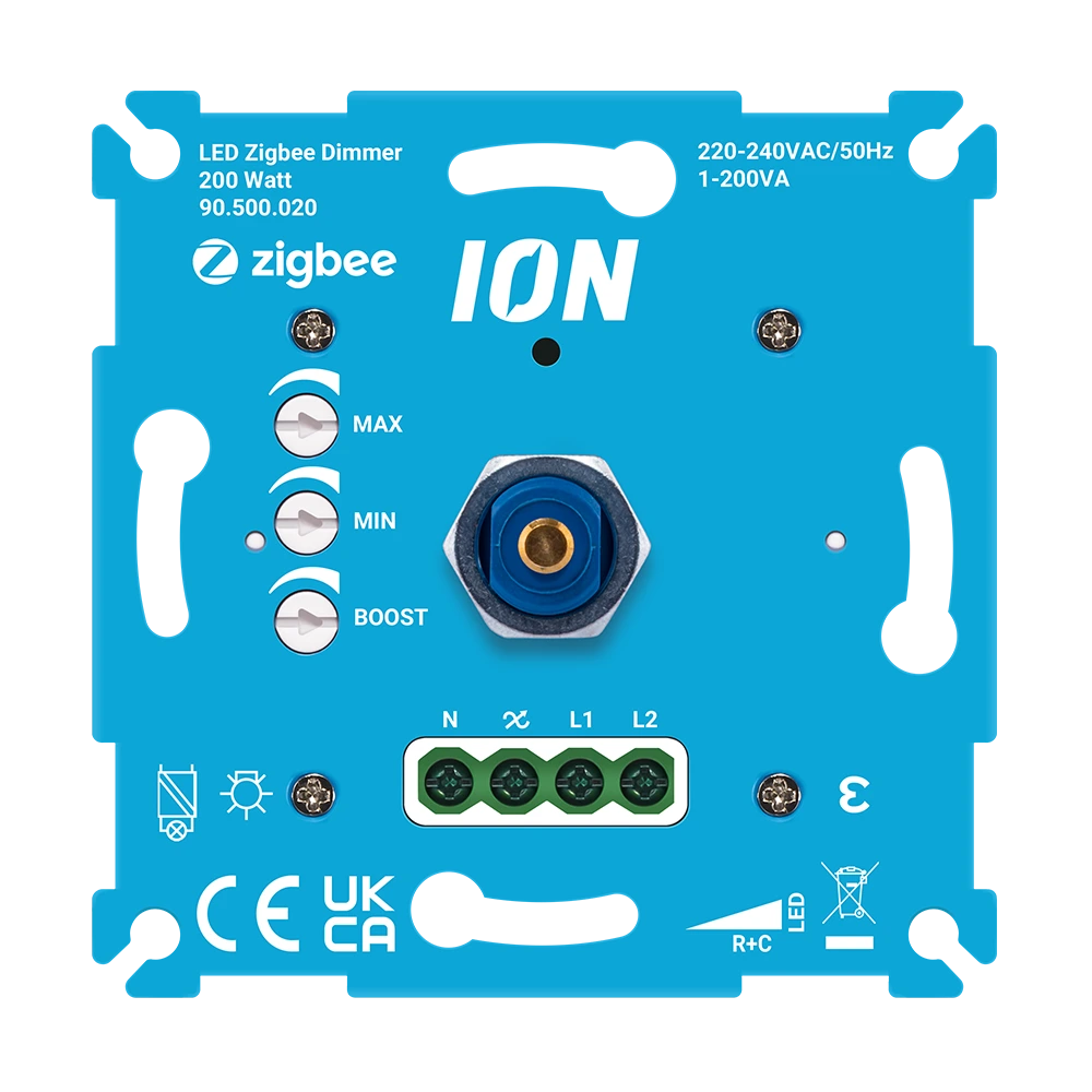 LED Zigbee Dimmer | 0.3-200 Watt | ION INDUSTRIES