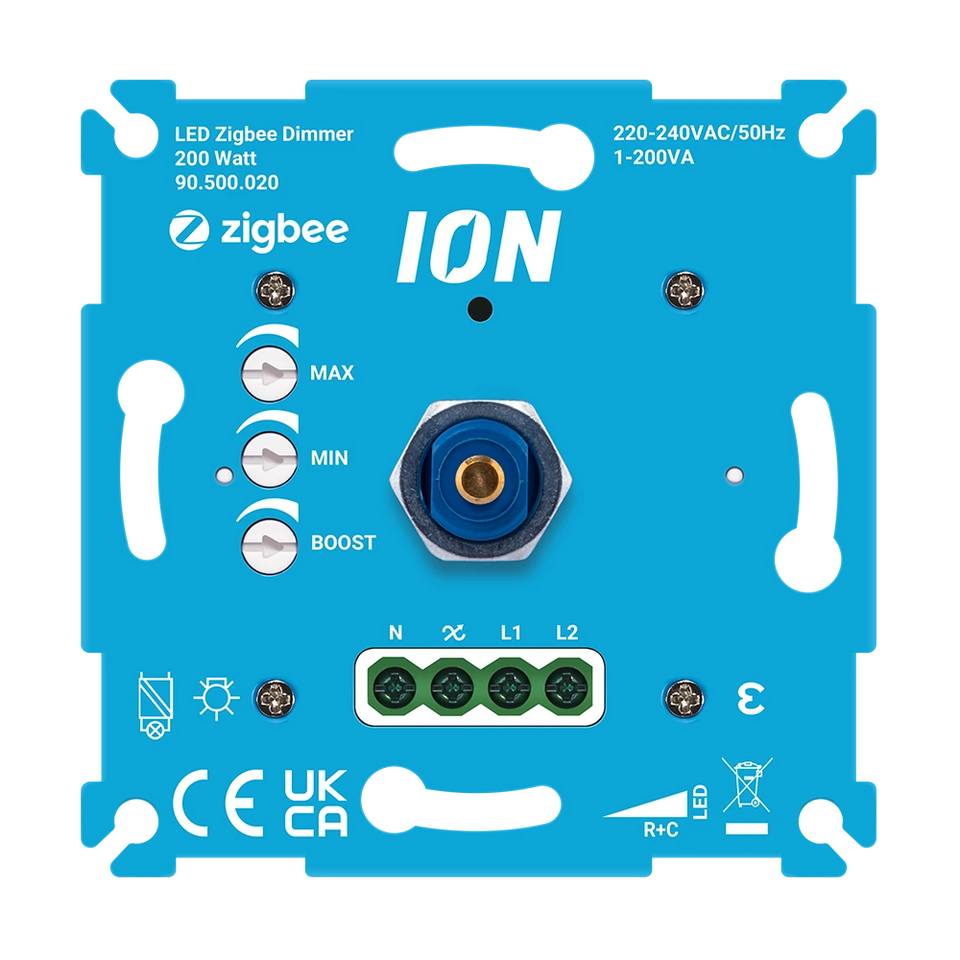 LED Zigbee Dimmer | 0.3-200 Watt | ION INDUSTRIES