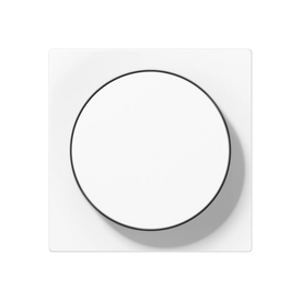 JUNG AS500 / A550 Draaiknop Dimmer – Alpine Wit (A1740WW)