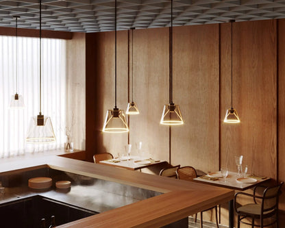 Voorbeeld foto van de ghost cone hanglamp