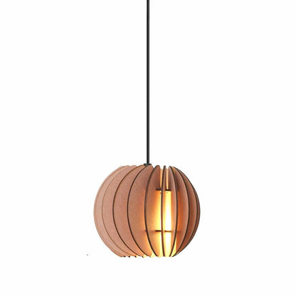 Atmosphere hanglamp E14 in MDF met gepigmenteerde lijnolie afwerking, verkrijgbaar in meerdere kleuren