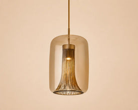 Lunara hanglamp - Brons | Cilinder | GU10