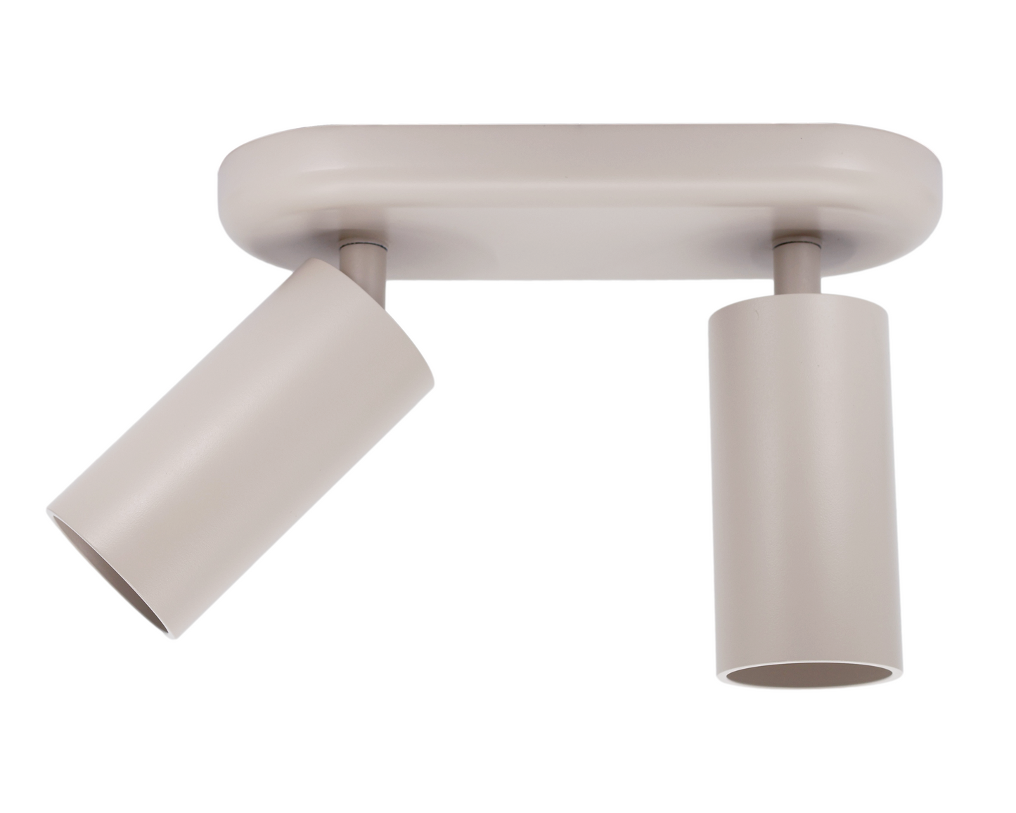 Opbouwspot Beige - LUXON GU10 - Dubbel