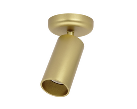 Opbouwspot Messing - LUXON GU10 - Enkel