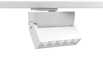 witte railspot met meerdere led lichtbronnen erin