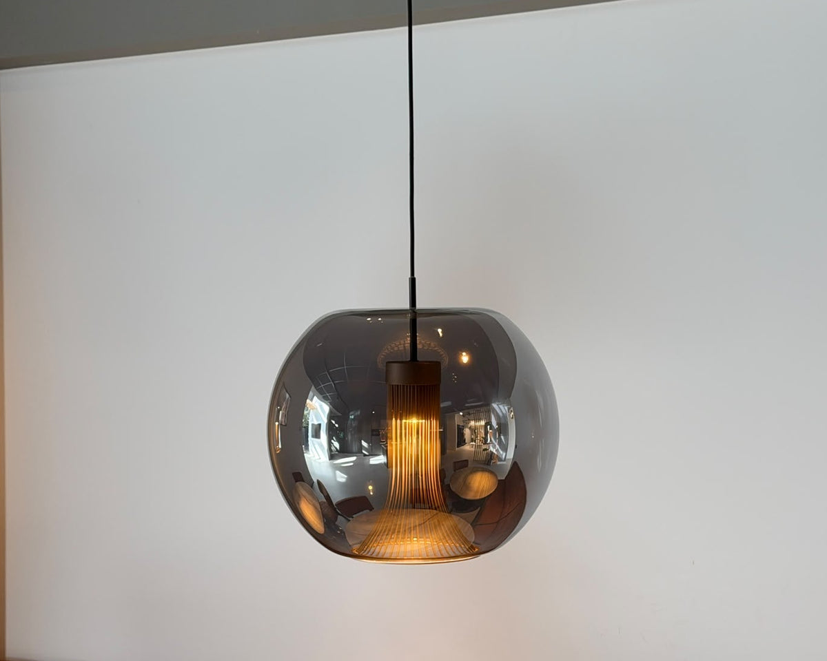 GU10 LUNARA HANGLAMP ROND SMOKE