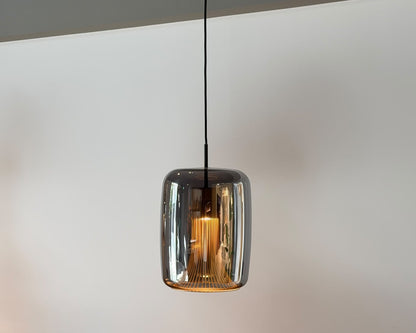 GU10 LUNARA HANGLAMP CILINDER SMOKE