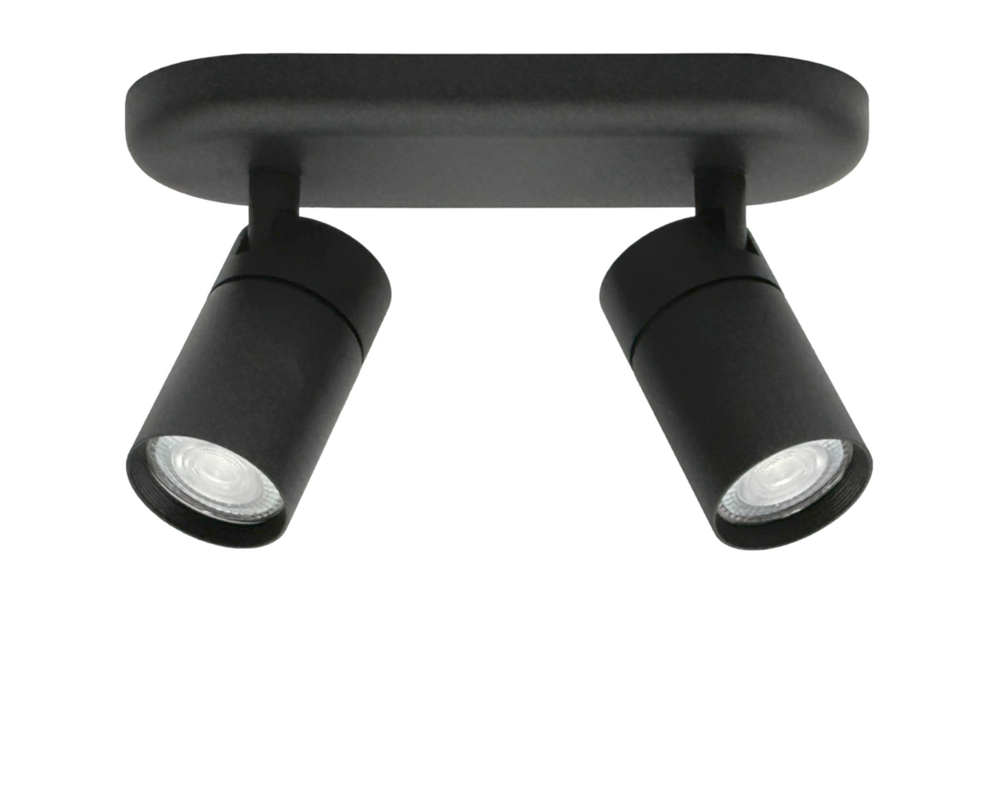 opbouwspot COMPACT DUO | GU10 | zwart
