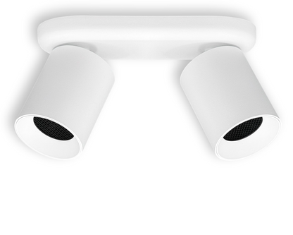 COLLOS DUO wit - dubbele opbouwspot GU10