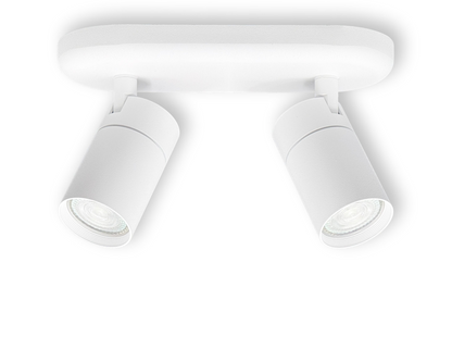Opbouwspot COMPACT DUO | GU10 | wit