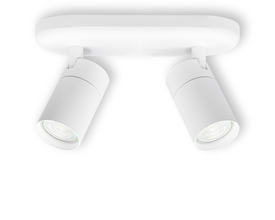 Opbouwspot COMPACT DUO | GU10 | wit