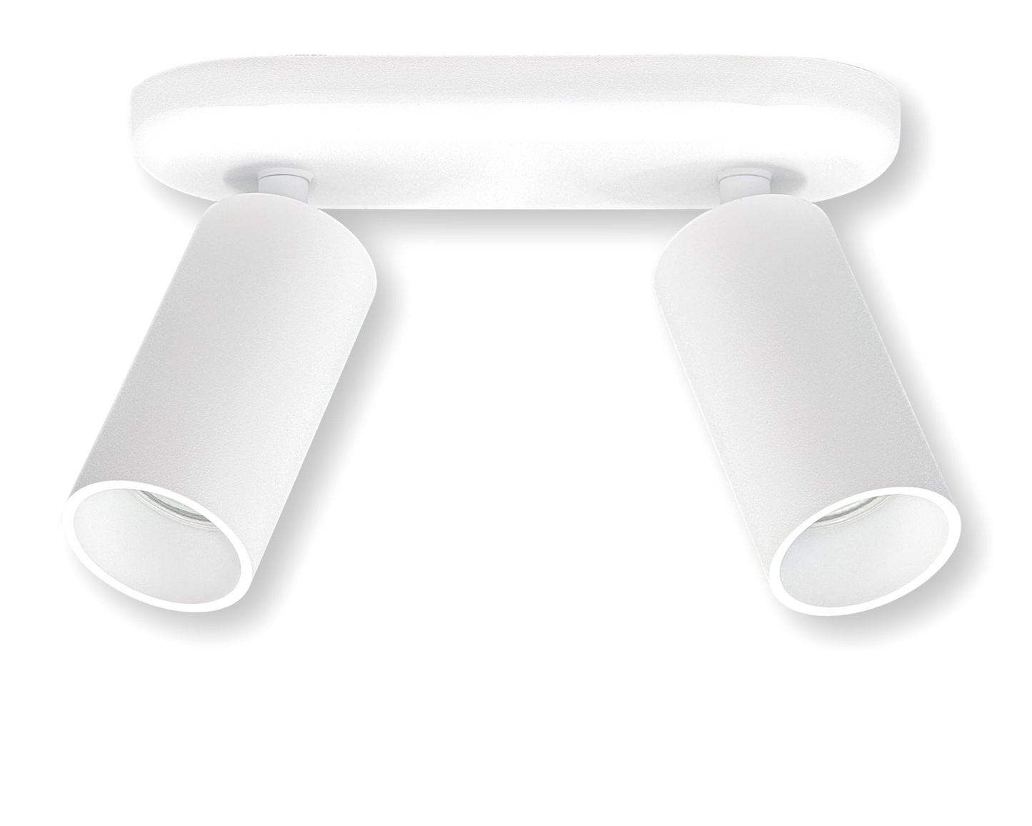 opbouwspot LUXON DUO | GU10 | wit