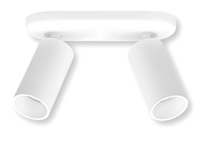 opbouwspot LUXON DUO | GU10 | wit