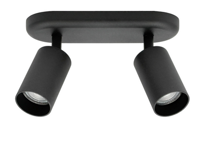 opbouwspot MODERN DUO | GU10 | zwart