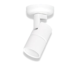 Opbouwspot TUBY SOLO GU10 wit