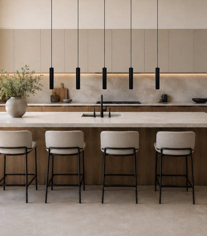 HANGLAMP PENDEL ZWART 3F