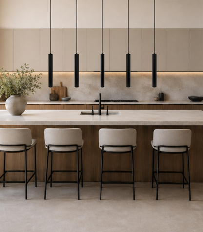 HANGLAMP PENDEL ZWART 3F