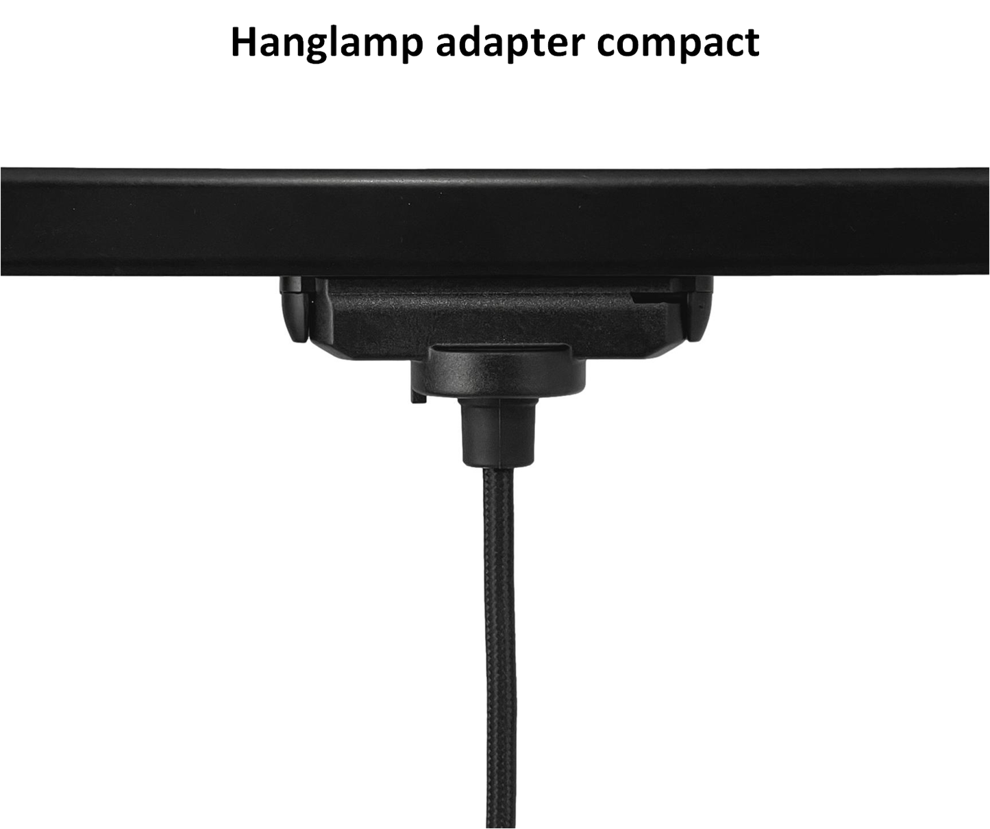 Hanglamp adapter voor in 1-fase railverlichting