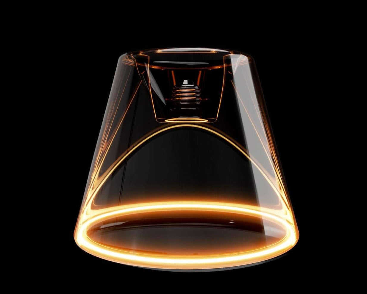Ghost smoke cone hanglamp met E27 fitting