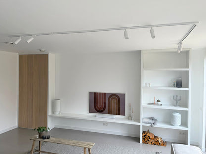 Complete set railverlichting voor sfeerverlichting in de woonkamer