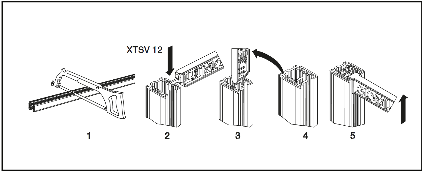Global buigtool XTSV12