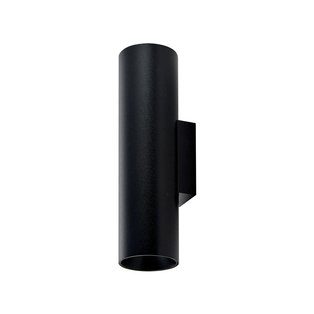 wandlamp zwart dubbele gu10 fitting