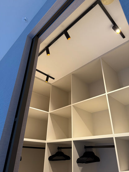 afdekkap wit railverlichting