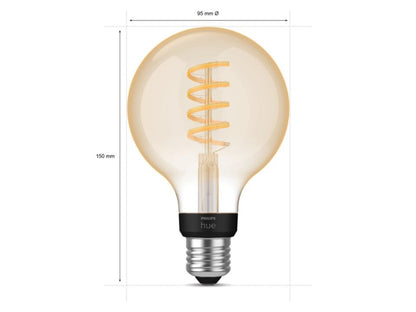 Philips HUE White Ambiance G93  Ø 9,5 cm