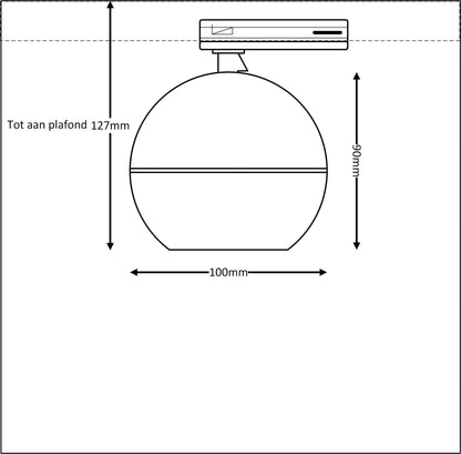 GLOBE wit 1F 2700K