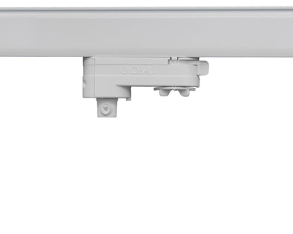 3fase rail grijs - hanglamp connector