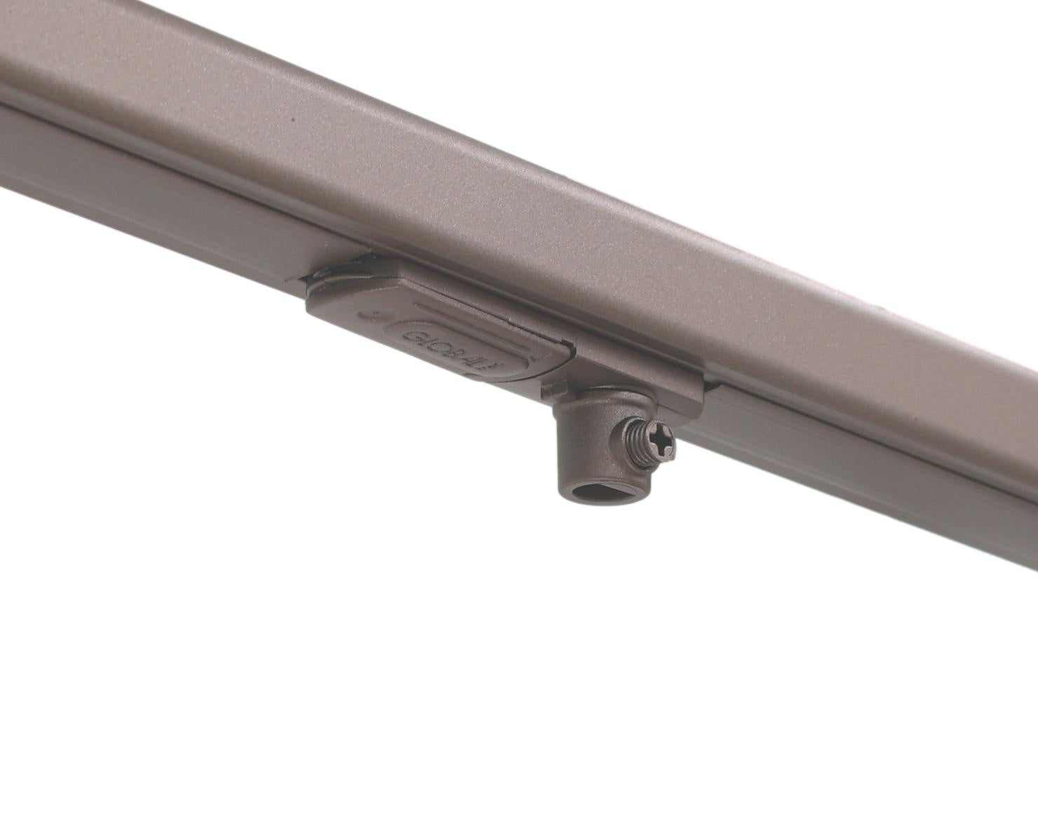 hanglamp adapter voor bronzen 1-fase rail