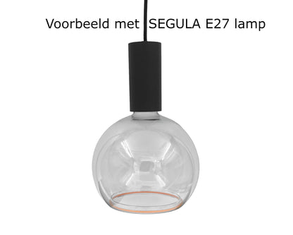 3F zwart - Fitting LUXON E27