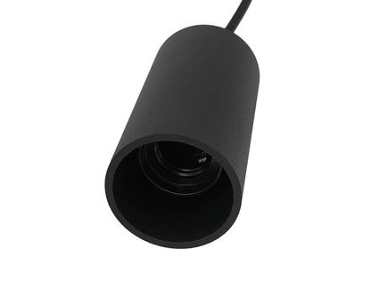 3F zwart - Fitting LUXON E27