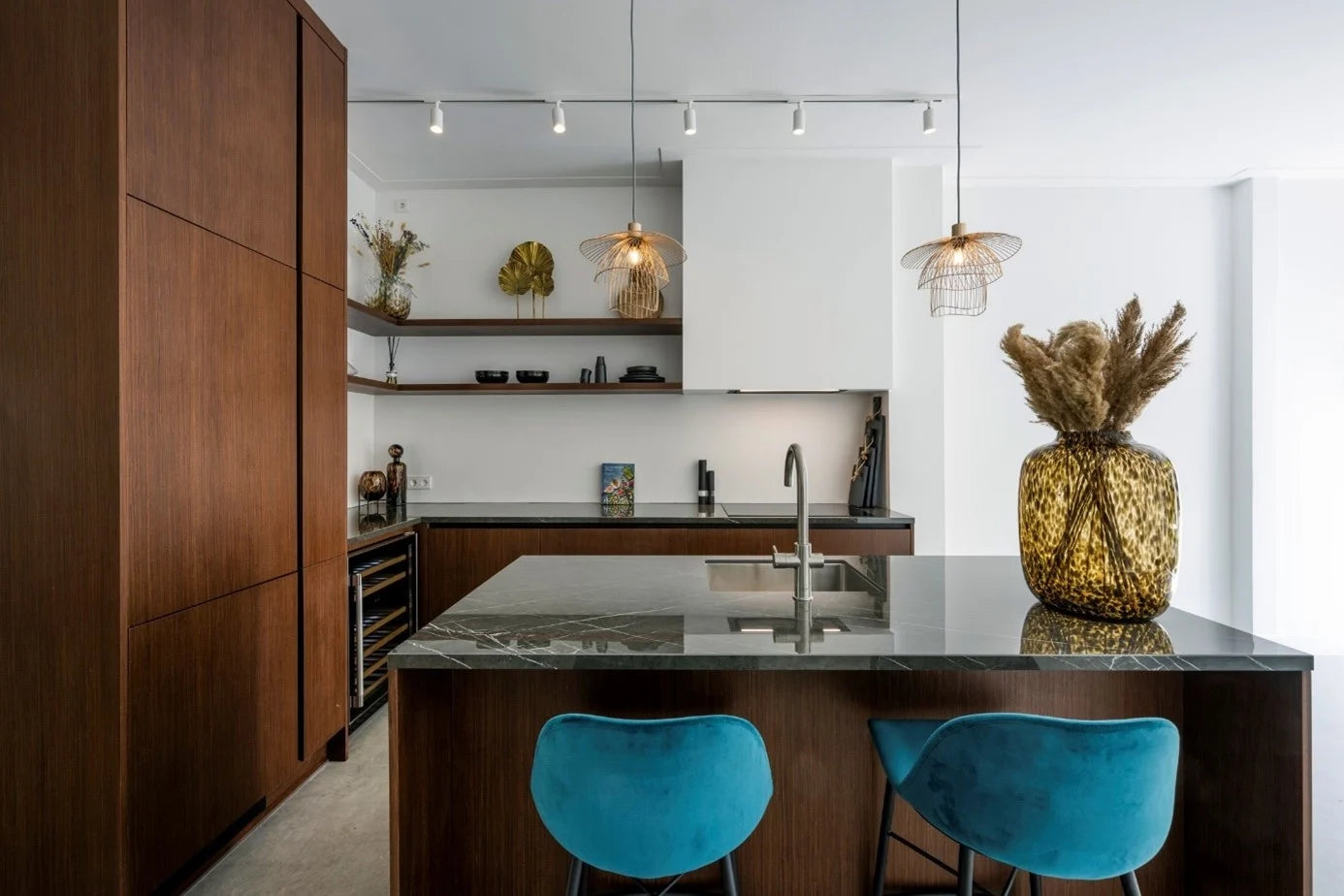 designer railverlichting voor in de keuken