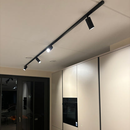 afdekstrip rail spots zwart